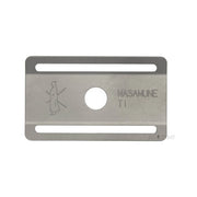 Masamune Grundplatte, Geschlossener Kamm, Titan
