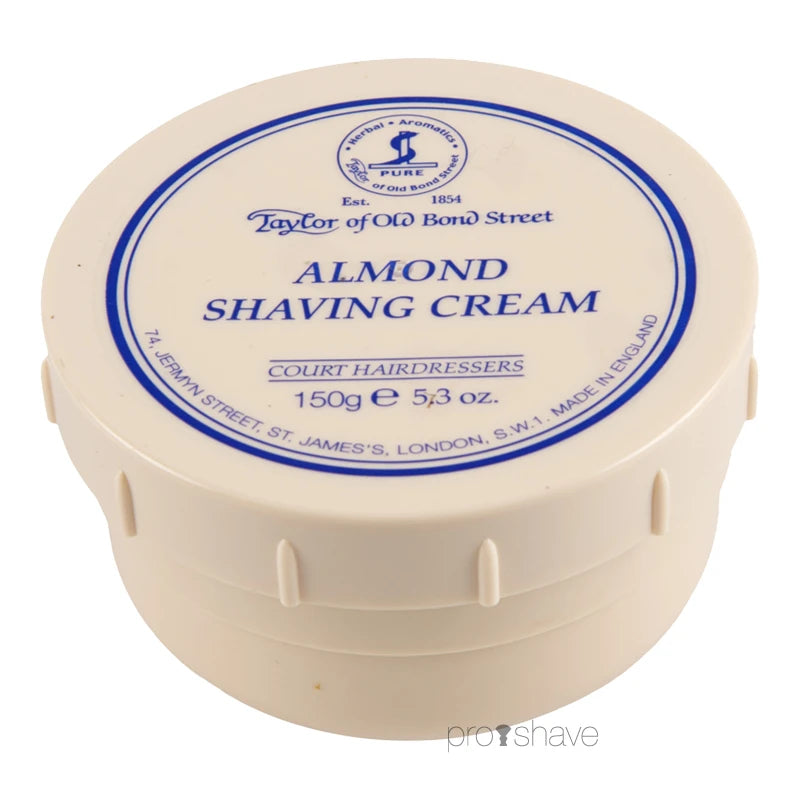 Rasiercreme, Mandel, 150 gr.