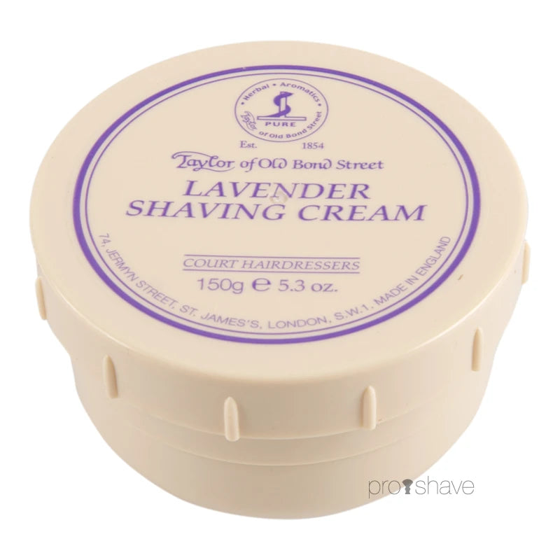 Rasiercreme, Lavendel, 150 gr.