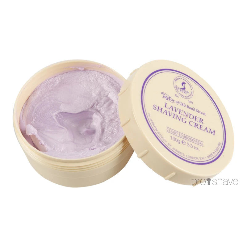 Rasiercreme, Lavendel, 150 gr.