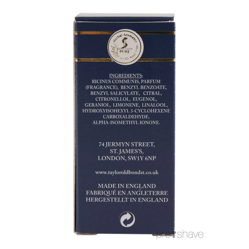 Pre-Shave Öl, Aroma-Therapie, 30 ml.