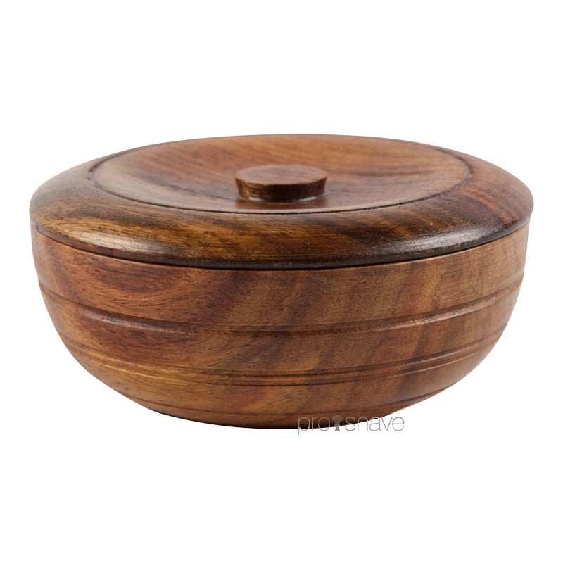 Holzschale mit Rasierseife, Sandelholz, 100 gr.