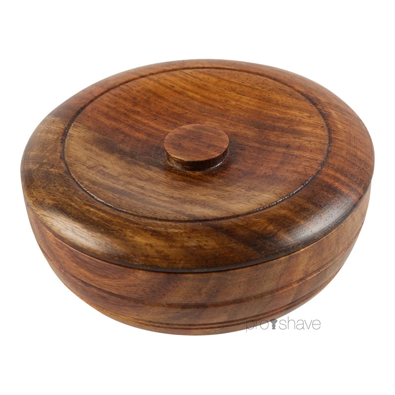 Holzschale mit Rasierseife, Sandelholz, 100 gr.
