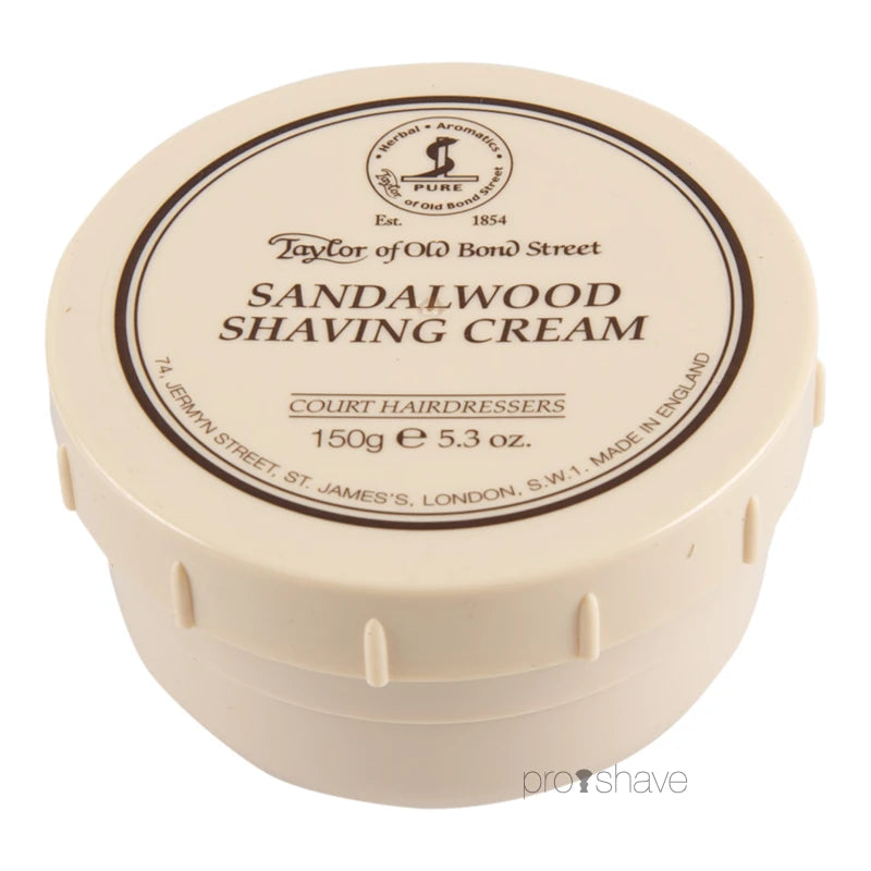 Rasiercreme, Sandelholz, 150 gr.