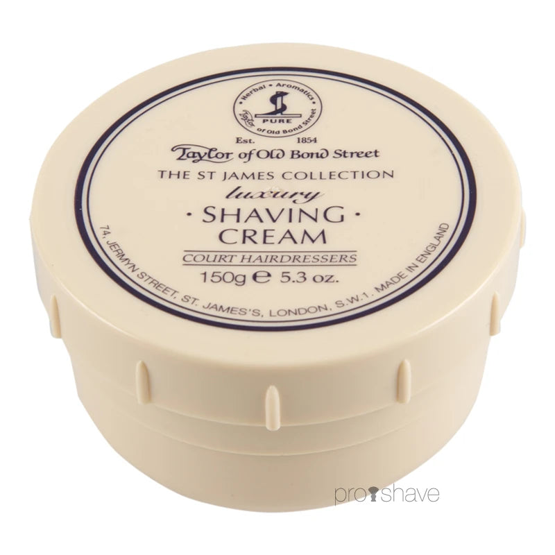 Rasiercreme, St. James. James, 150 Gramm.