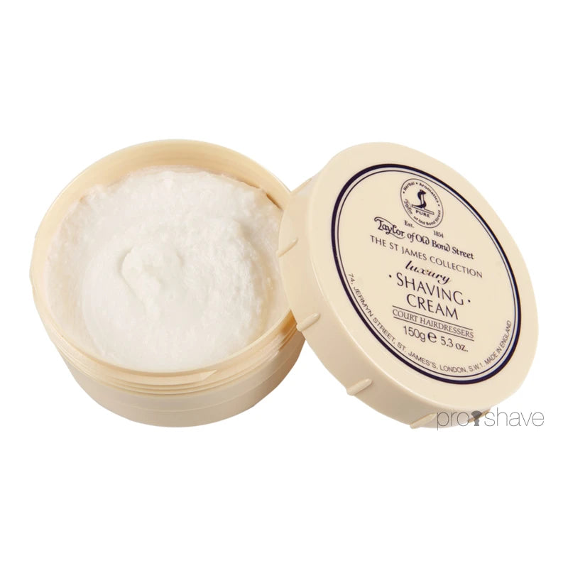 Rasiercreme, St. James. James, 150 Gramm.