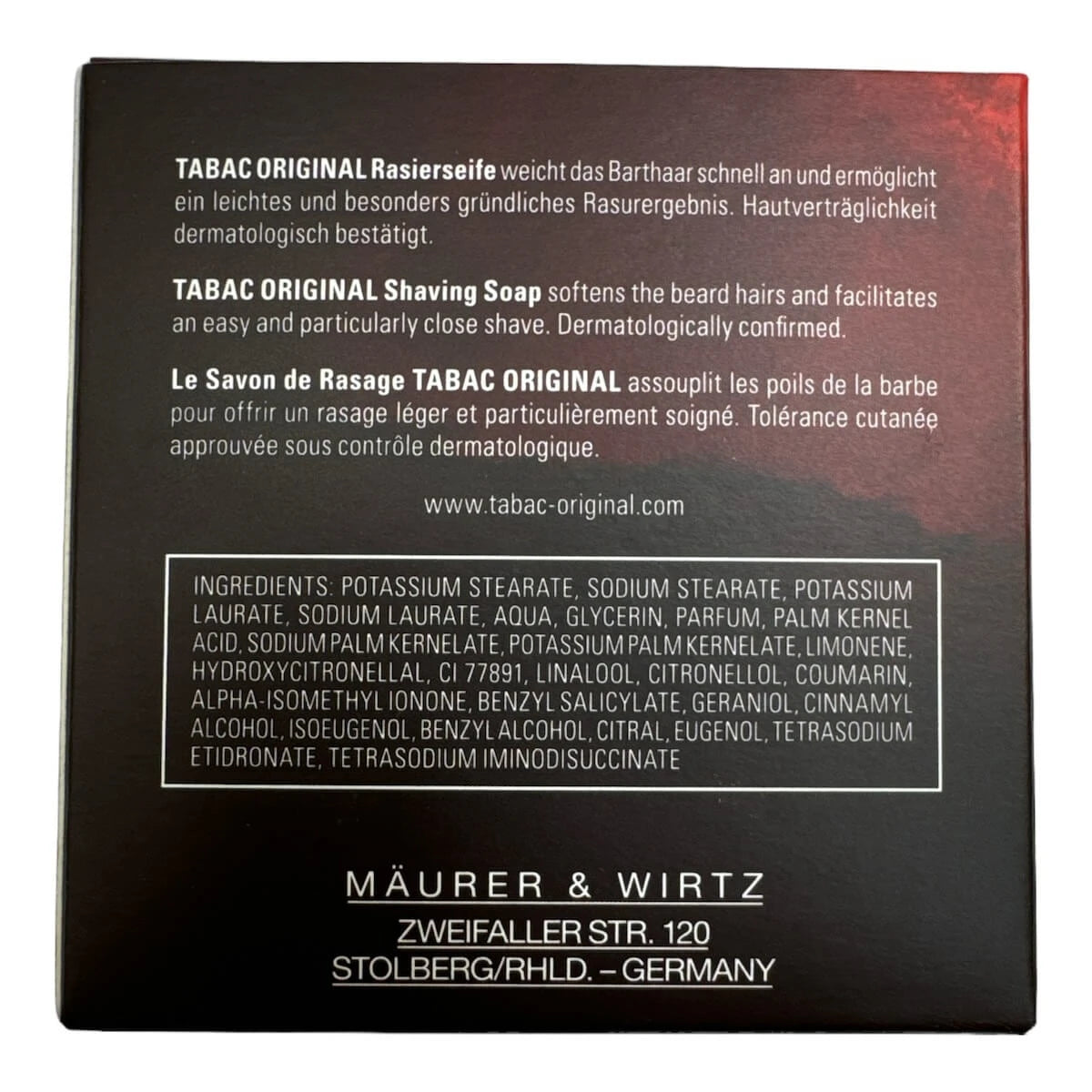Rasierseife Nachfüllpackung für Schale, 125 gr.