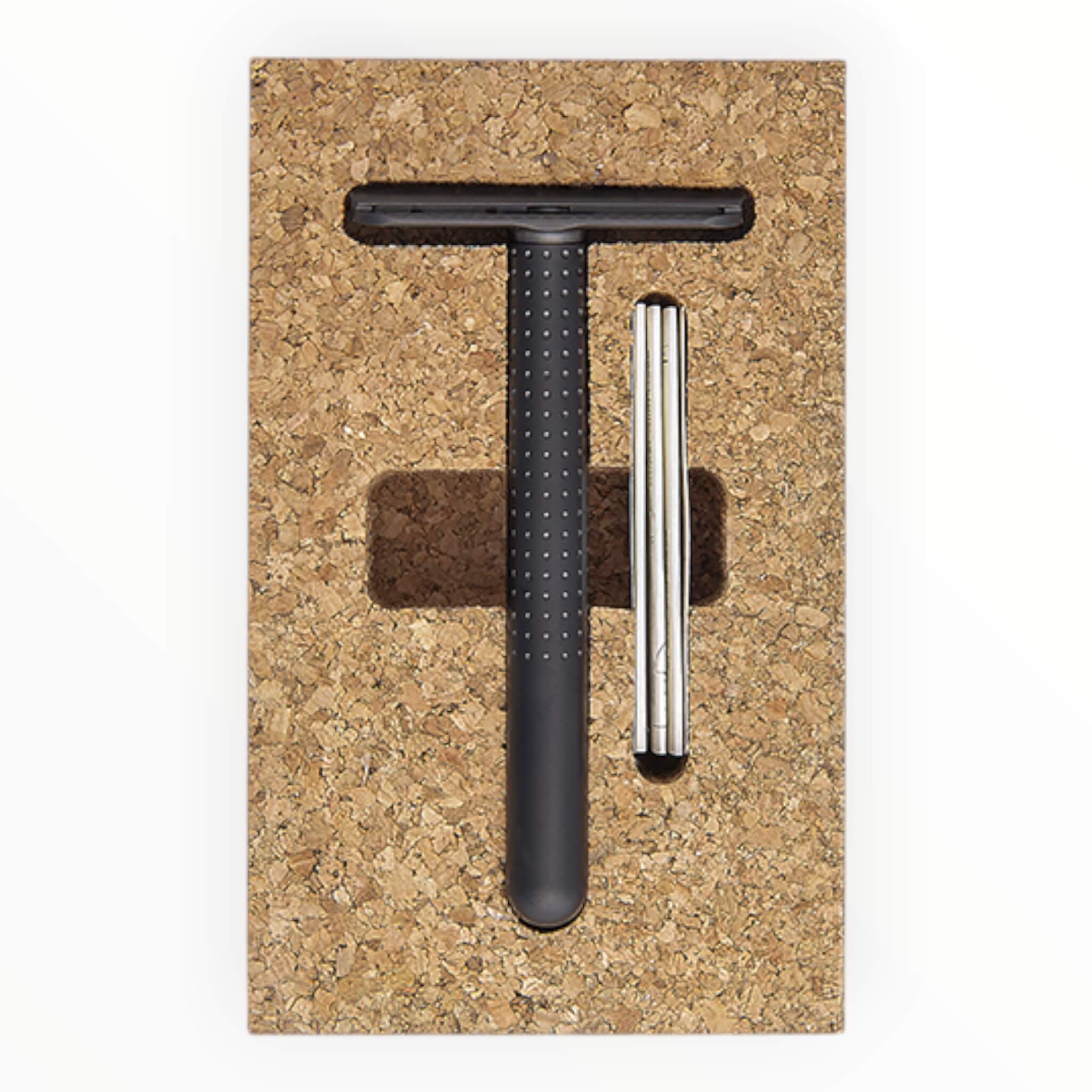 Amakuni Single-Edge-Rasierer, Edelstahl – Dark