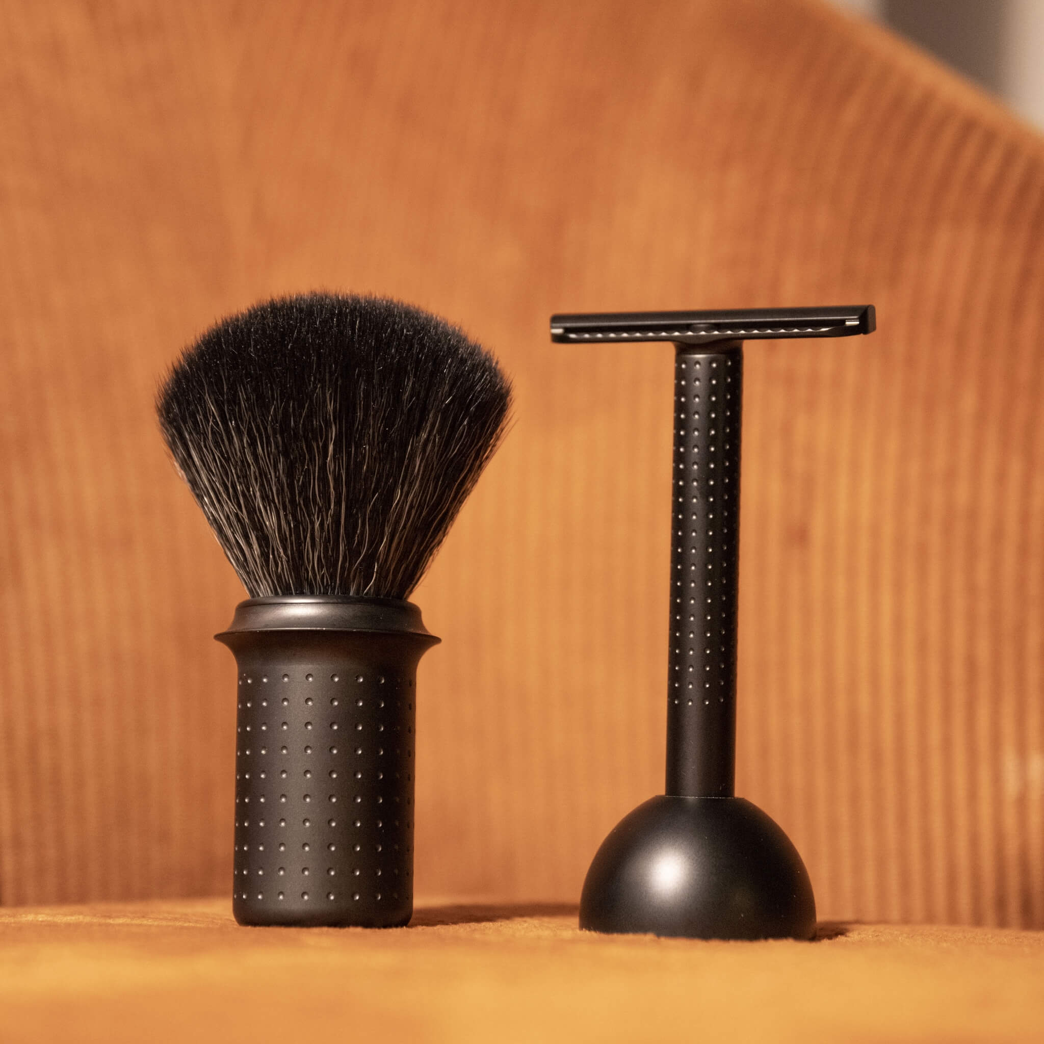 Amakuni Single-Edge-Rasierer, Edelstahl – Dark