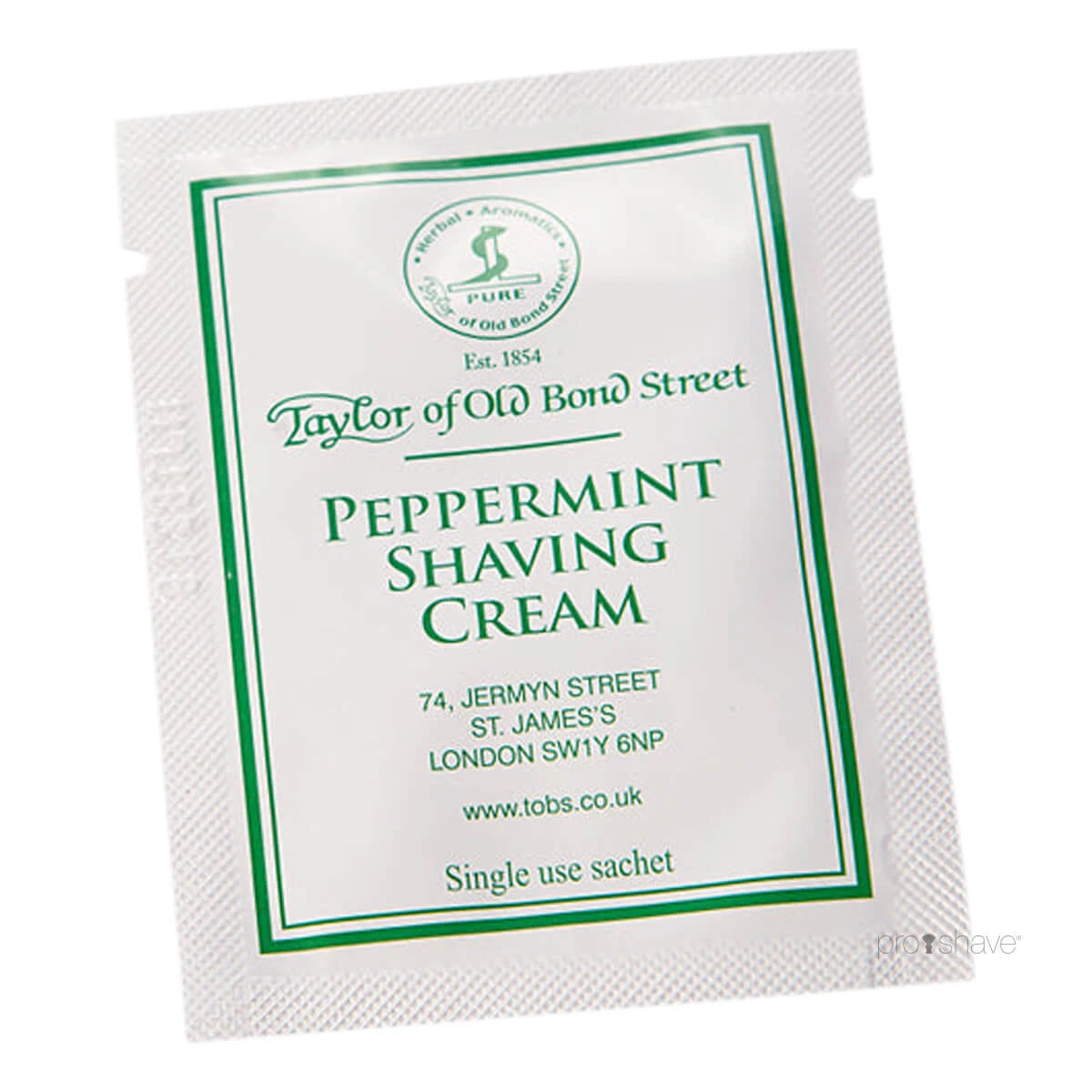 Rasiercreme, Pfefferminz, 5 ml, PROBE