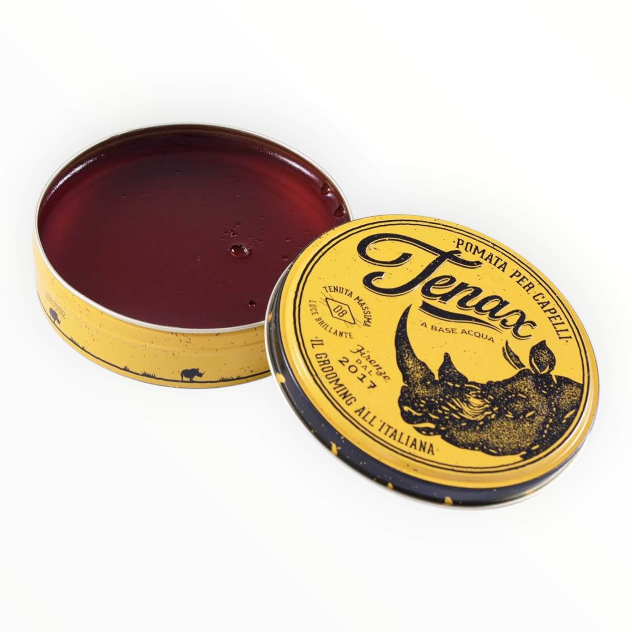 Haar-Pomade, starker Halt, gelb, 125 ml.
