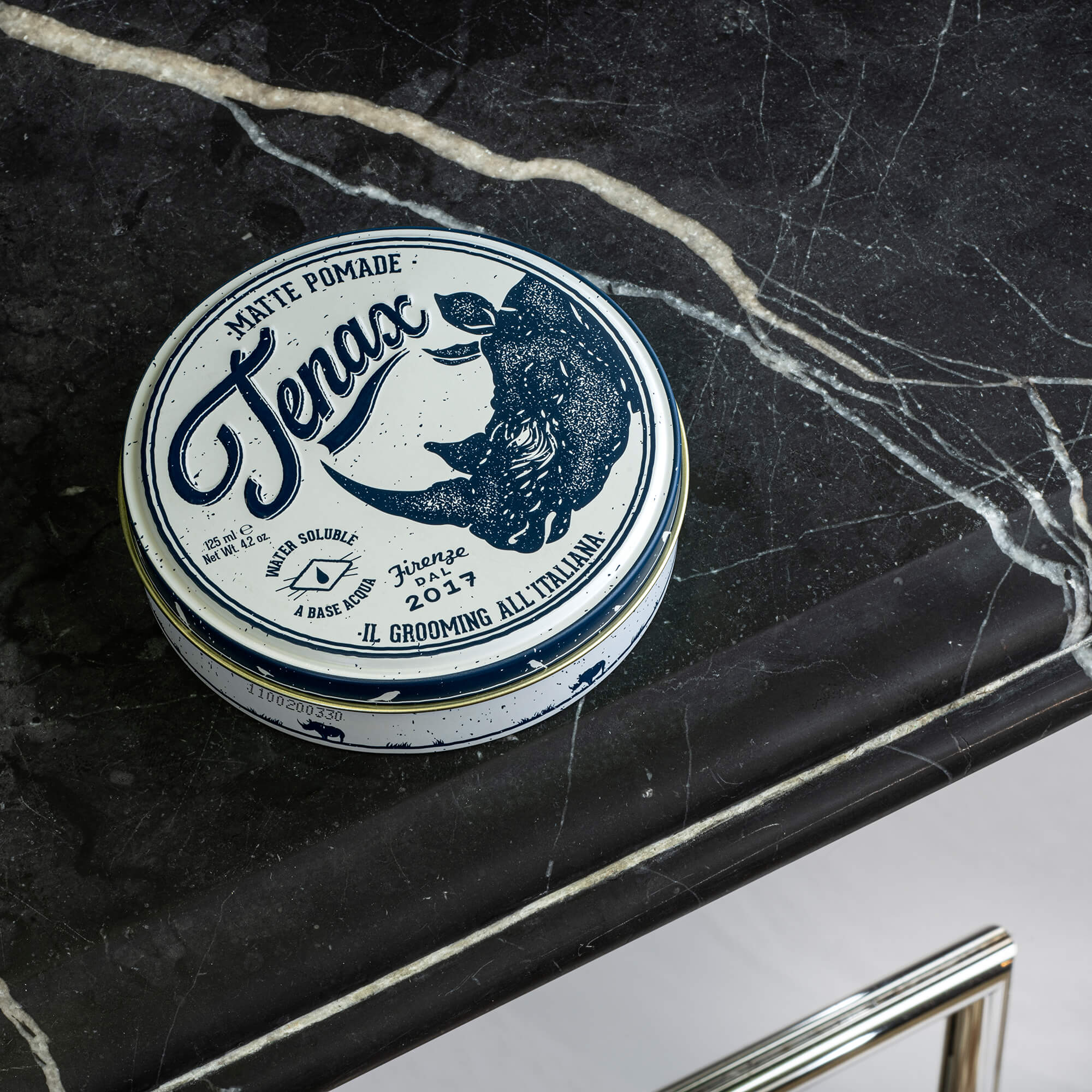 Haar-Pomade, Matteffekt, Blau, 125 ml.