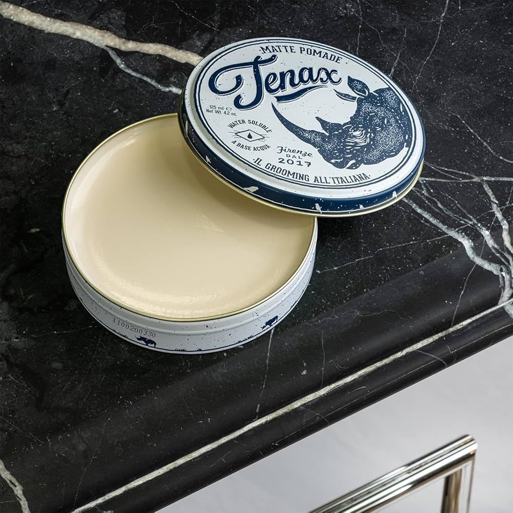 Haar-Pomade, Matteffekt, Blau, 125 ml.