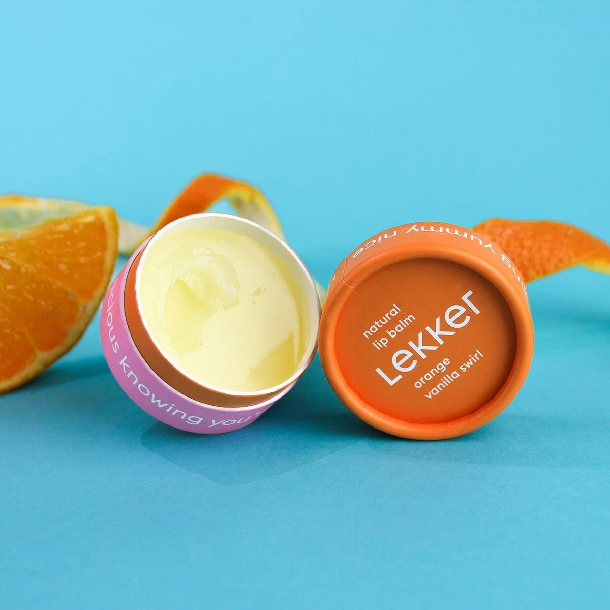 Lippenbalsam, Orange-Vanille-Strudel, 8 g.