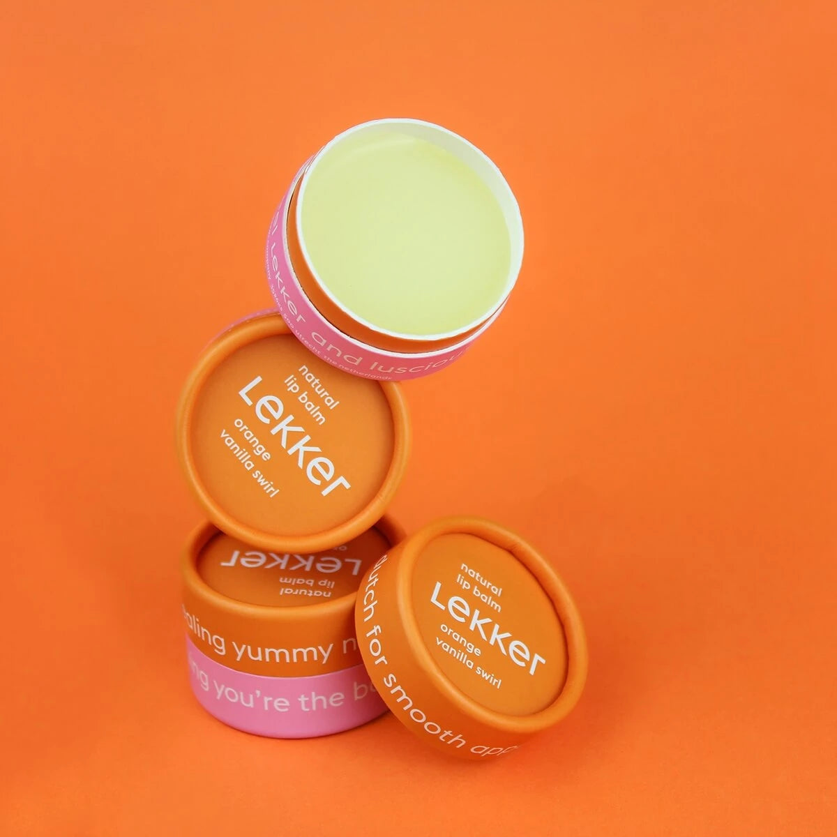 Lippenbalsam, Orange-Vanille-Strudel, 8 g.