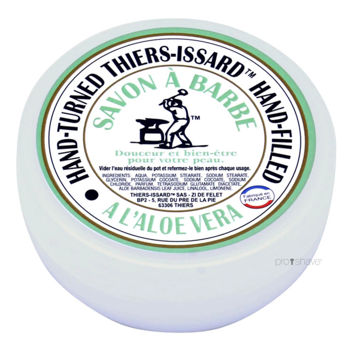 Rasierseife, Aloe Vera, 150 gr.