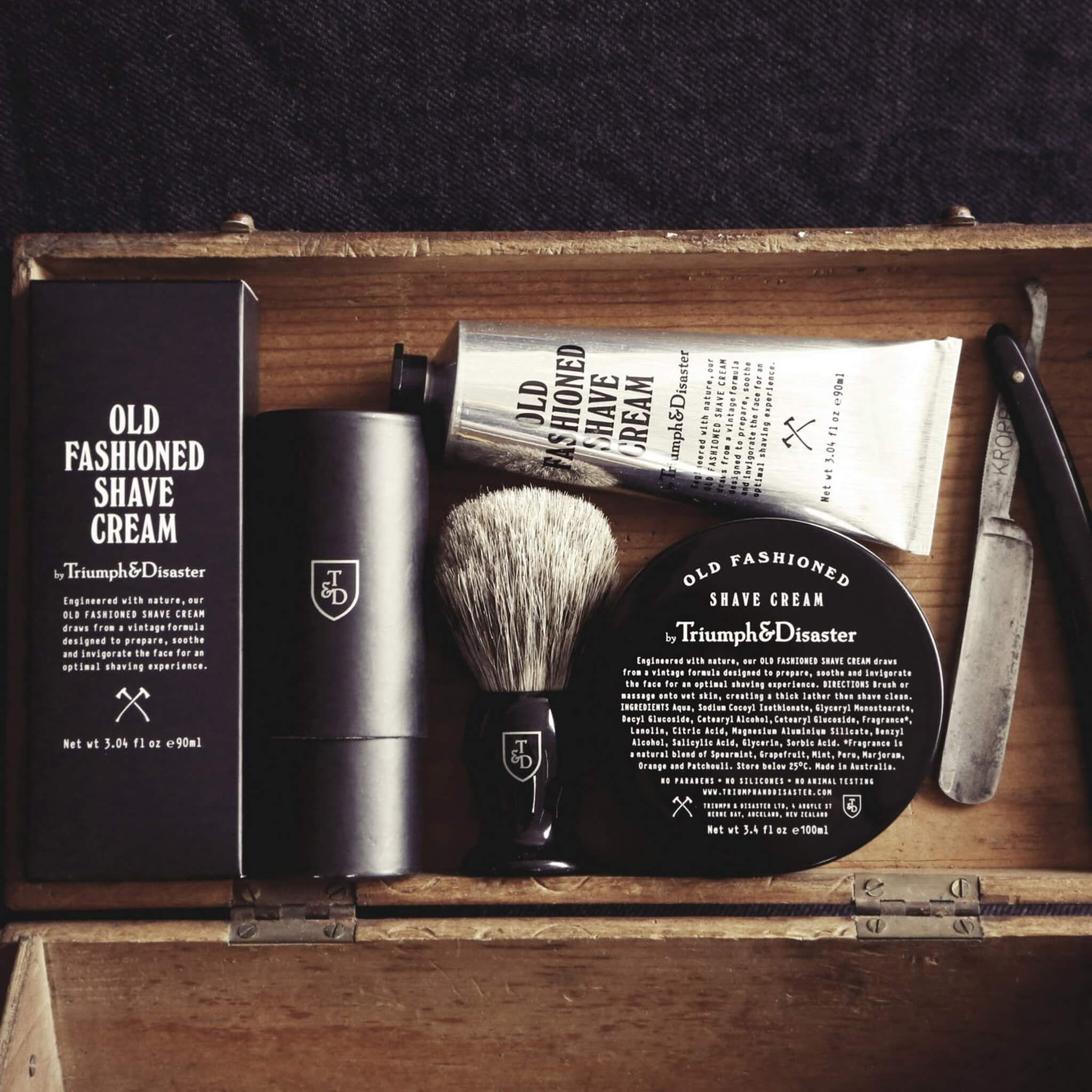 Old Fashioned Rasiercreme, 100 ml.