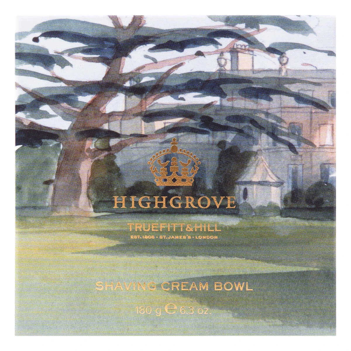 Rasiercreme, Highgrove, 180 g.