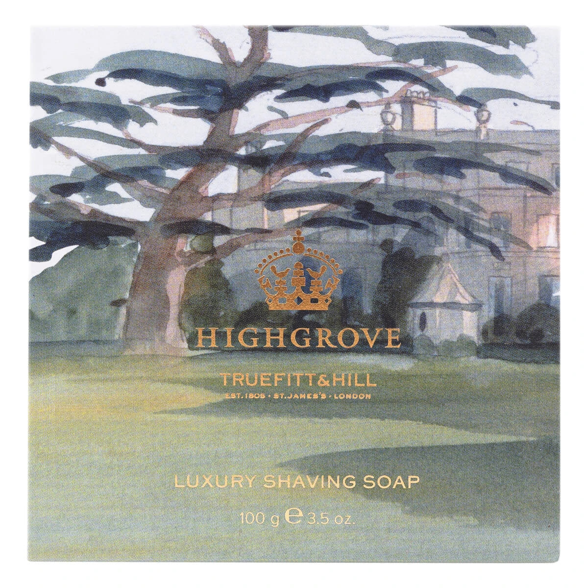 Rasierseife in Holzschale, Highgrove, 100 g.