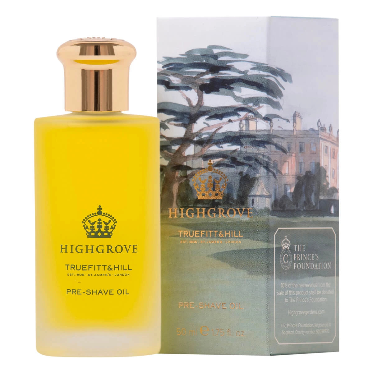 Pre-Shave Öl, Highgrove, 50 ml.