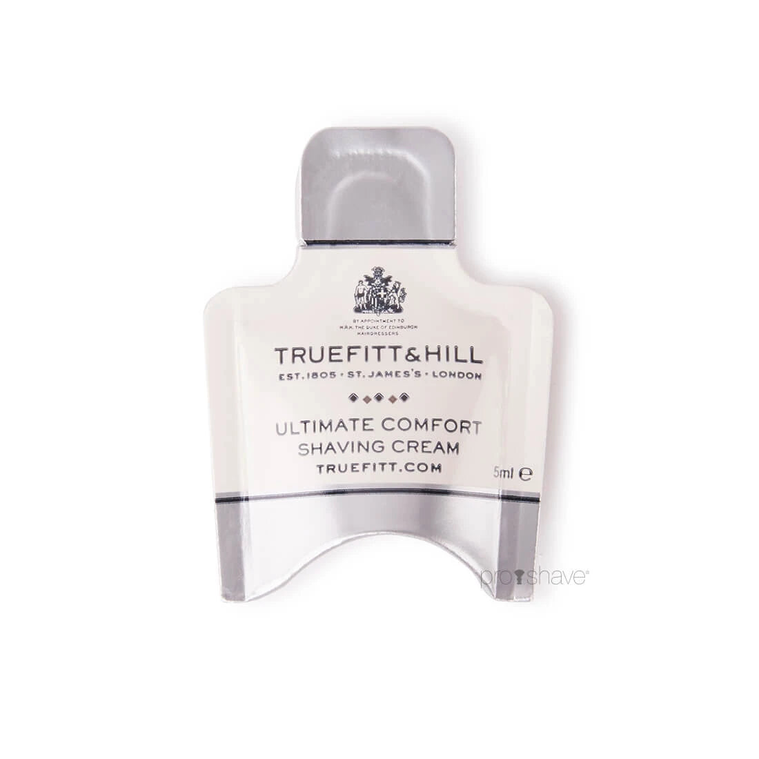 Ultimate Comfort Rasiercreme Probenpackung, 5 ml.