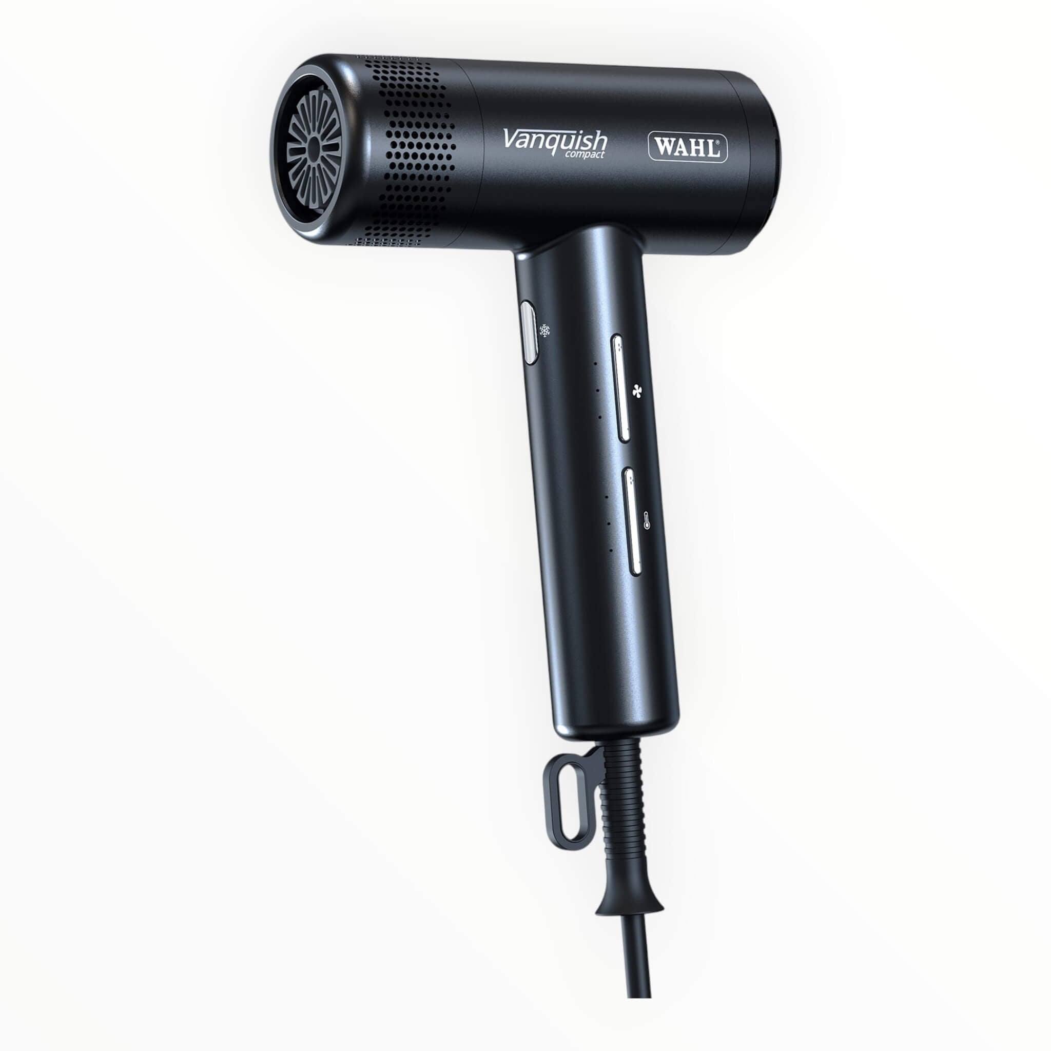 Vanquish Haartrockner, Kompakt, 1600W, Schwarz