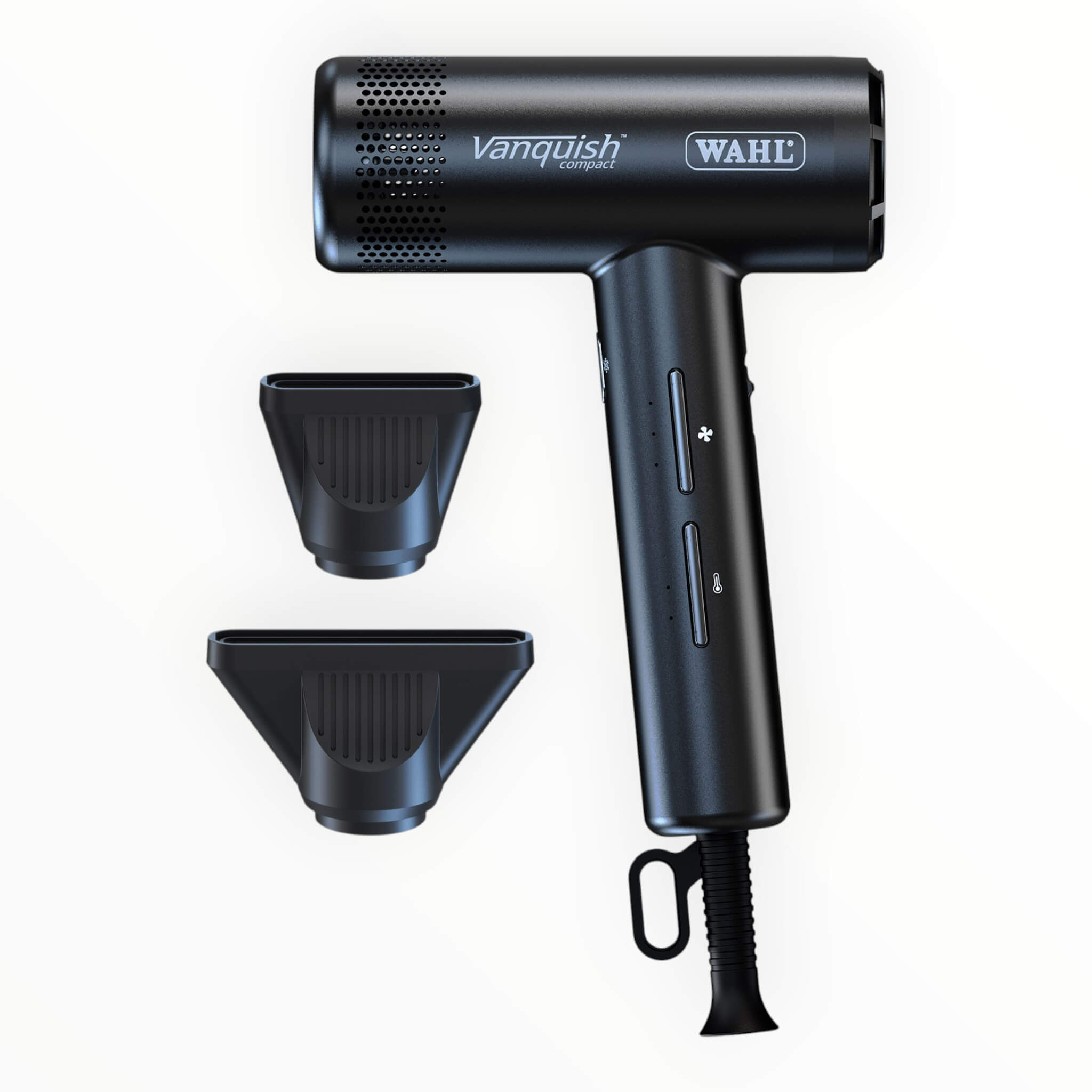 Vanquish Haartrockner, Kompakt, 1600W, Schwarz