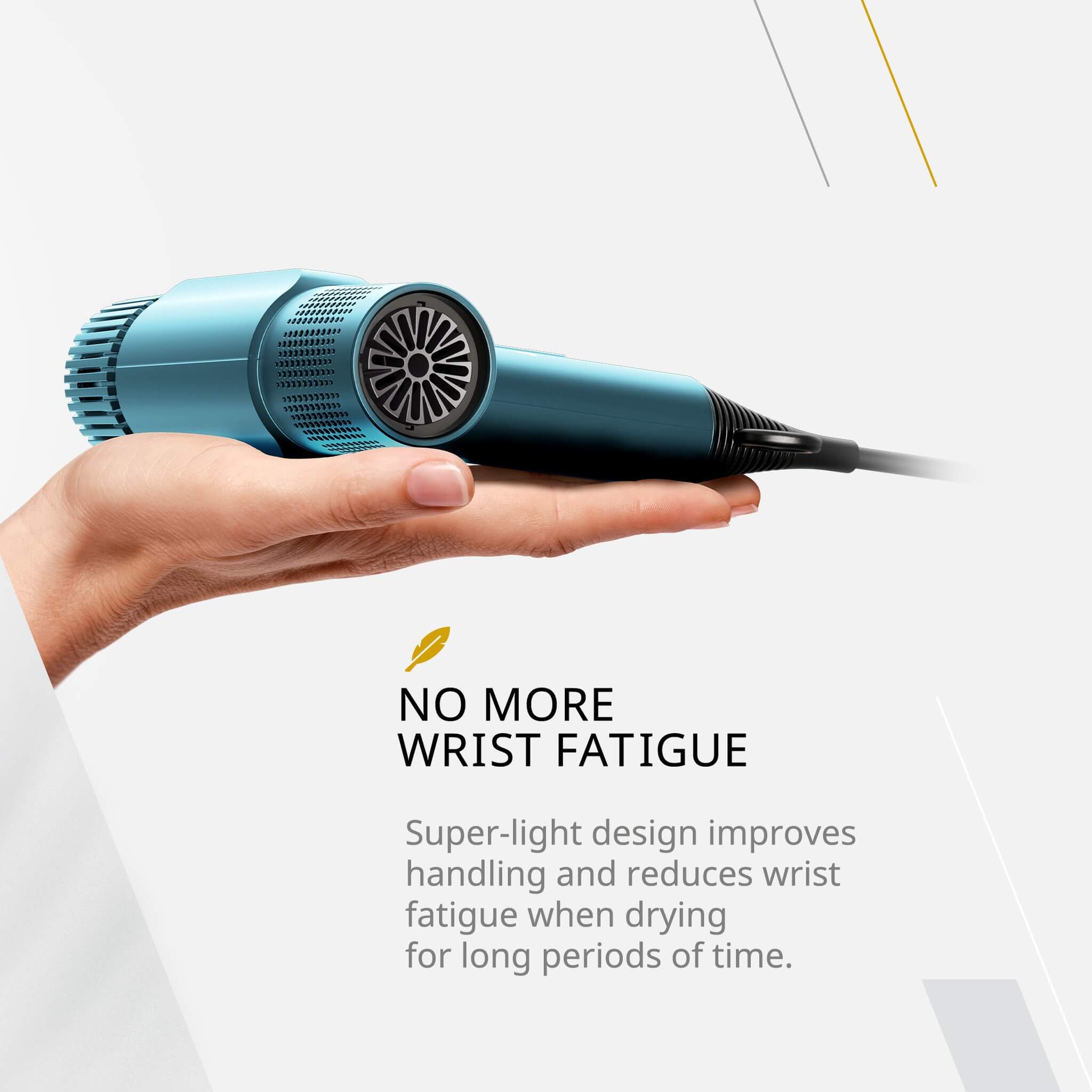 Vanquish Haartrockner, 1600W, Cool Blue