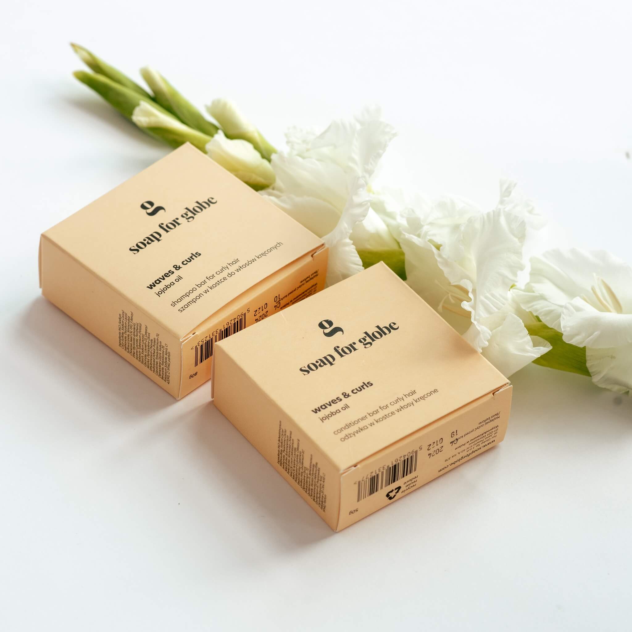 Shampoo Bar, Lockiges Haar - Wellen & Locken, 80 g.