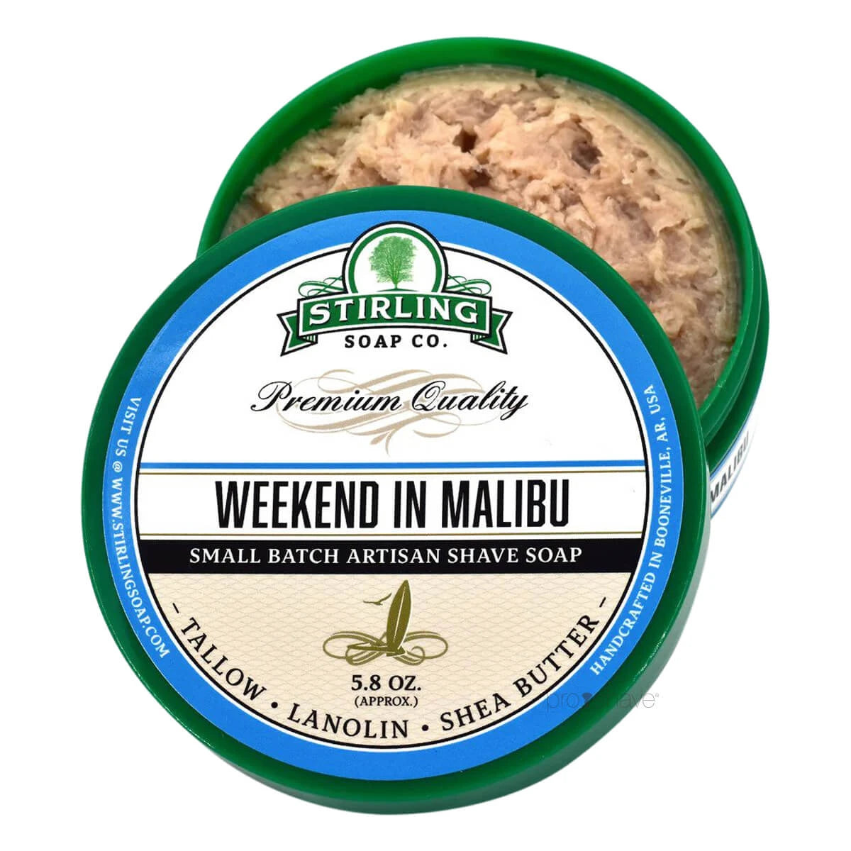 Rasierseife, Weekend in Malibu, 170 ml.