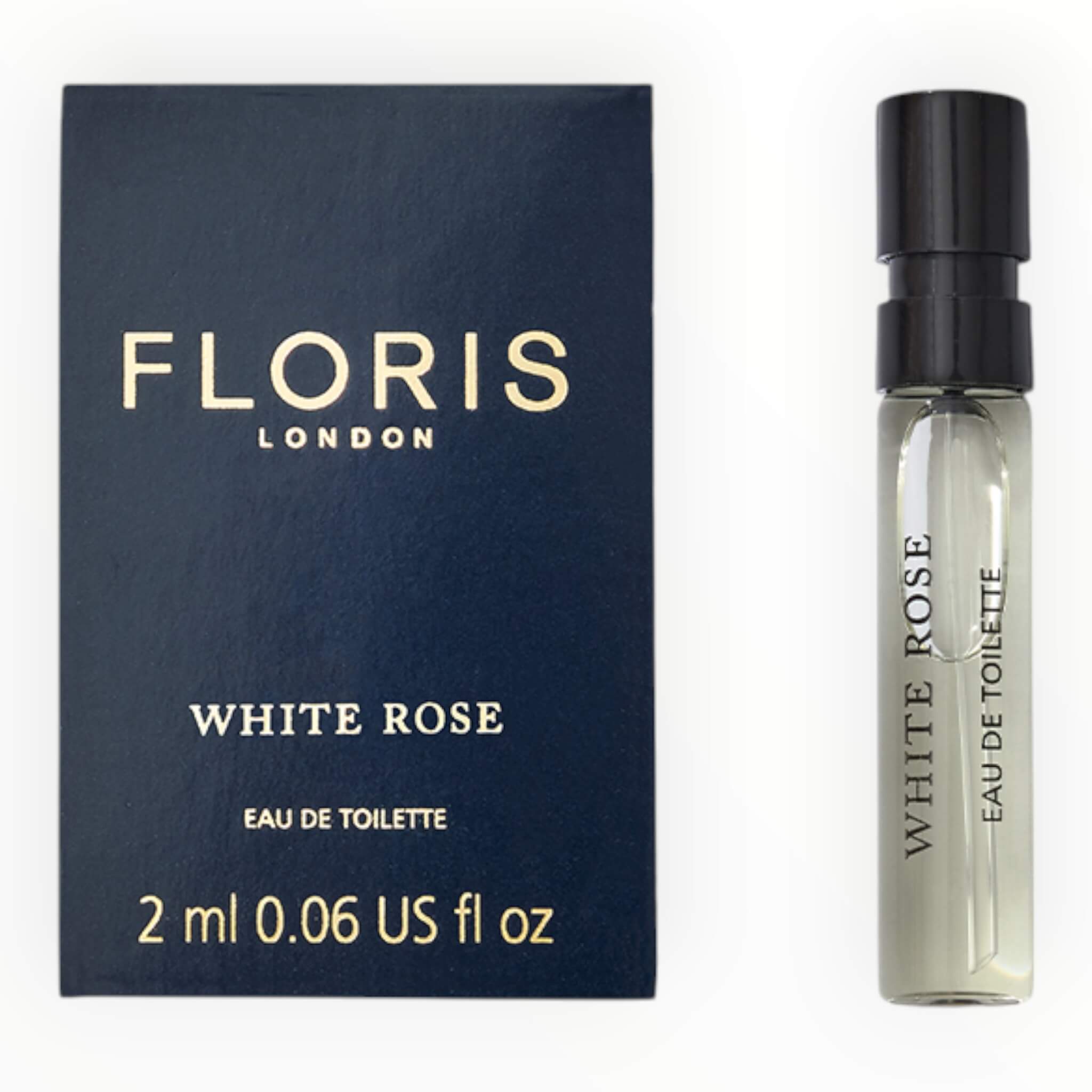 White Rose, Eau de Toilette, Duftspray, 2 ml.