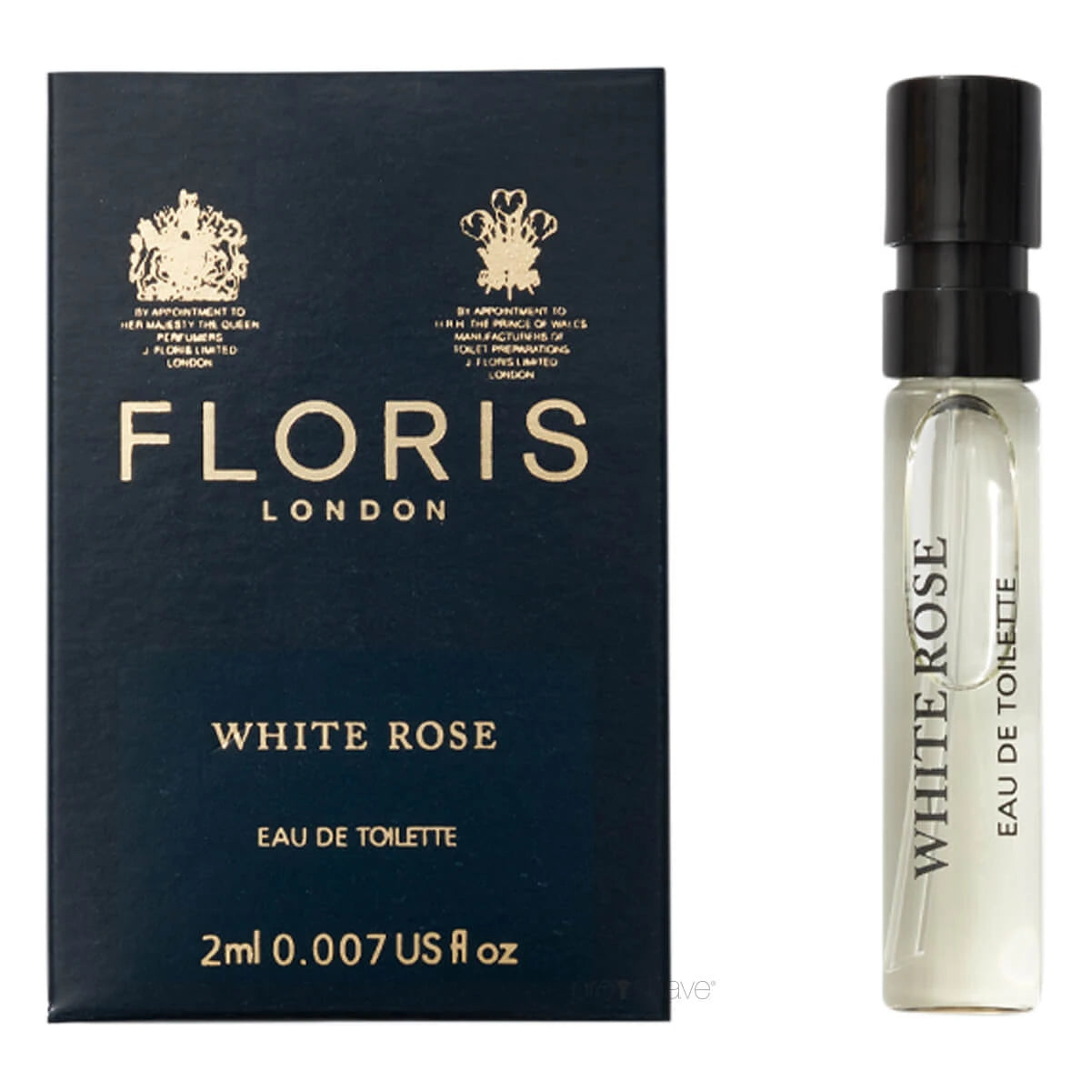 White Rose, Eau de Toilette, Duftspray, 2 ml.