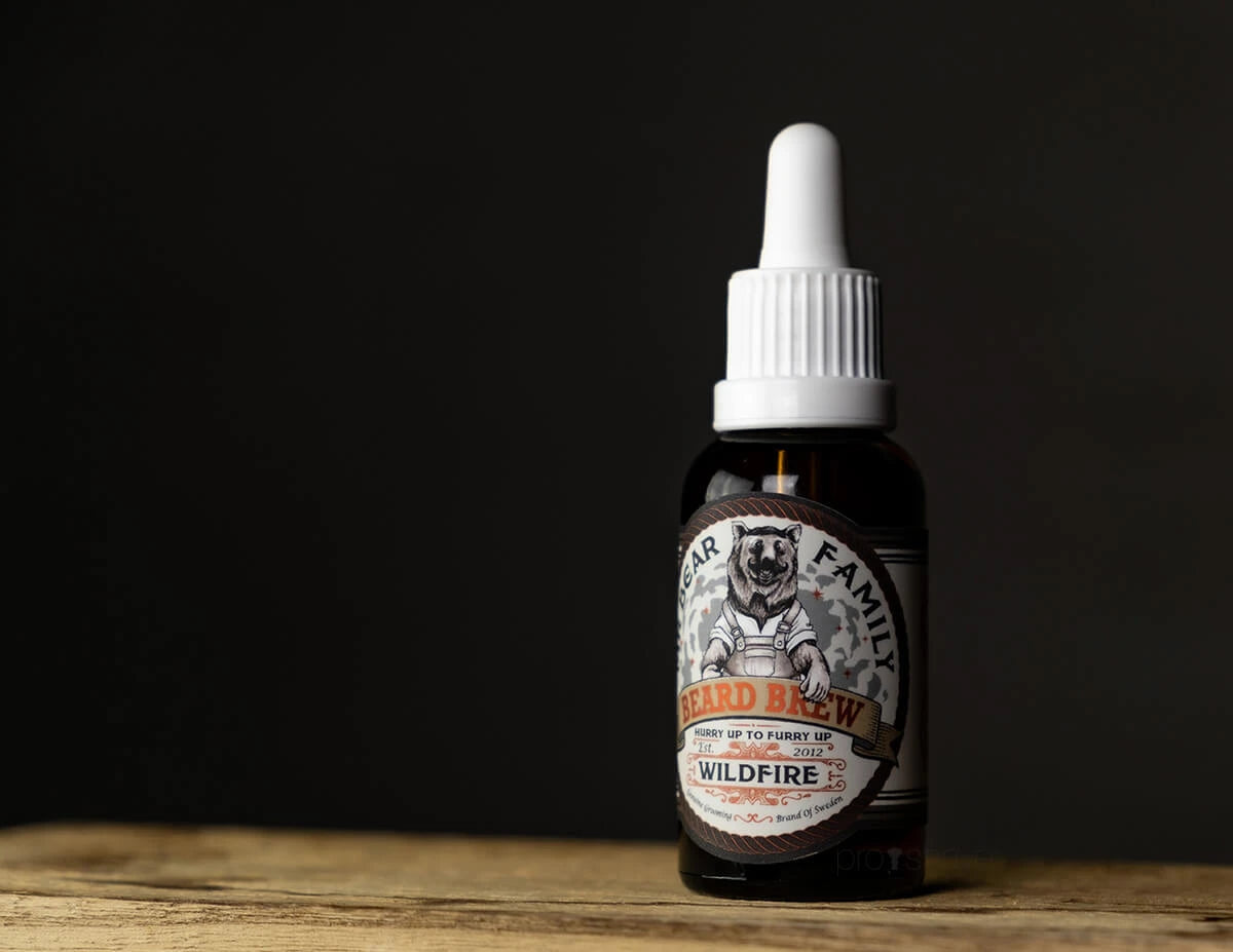 Bartöl, Beard Brew Oil, Wildfire, 30 ml.