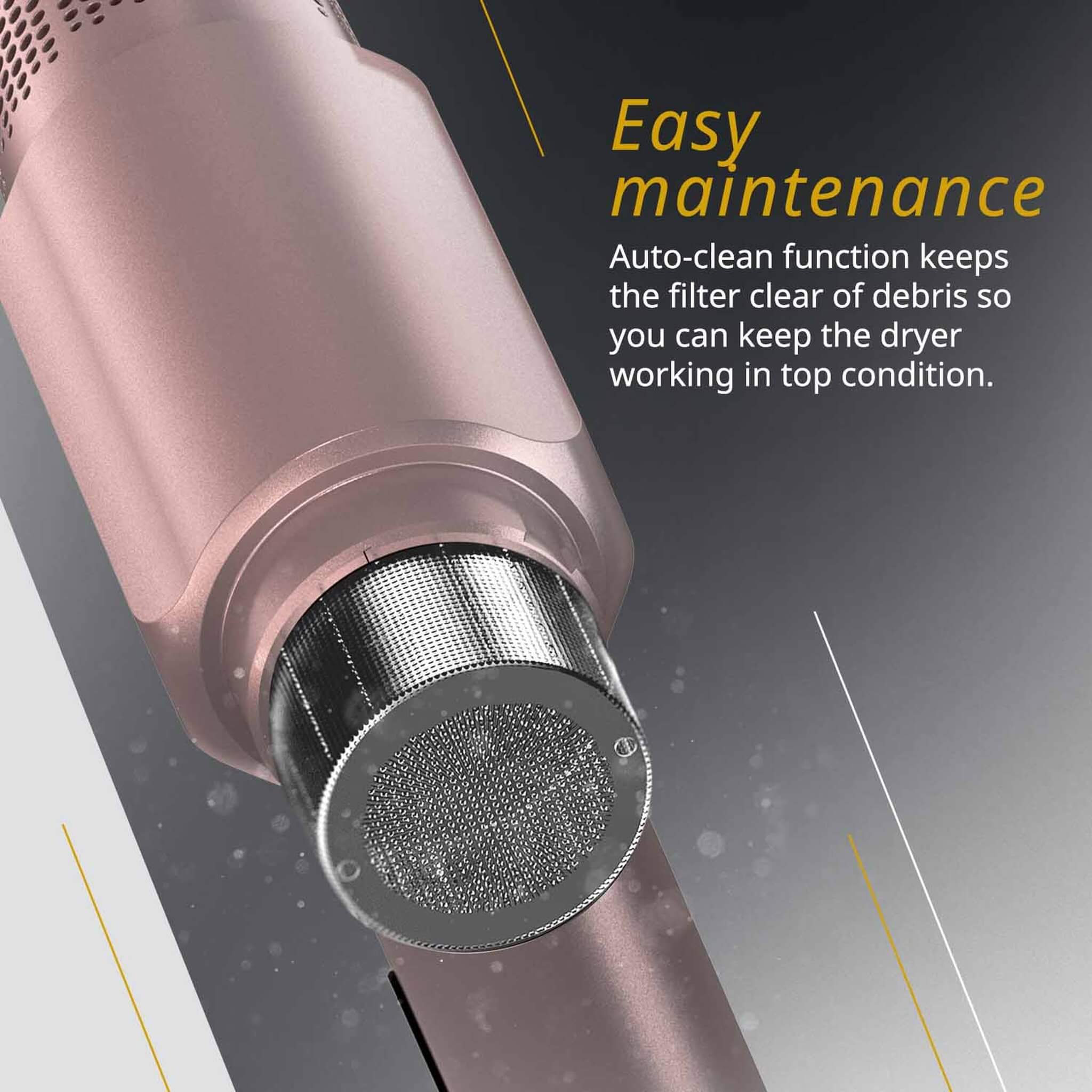 Vanquish Haartrockner, 1600W, Rosegold