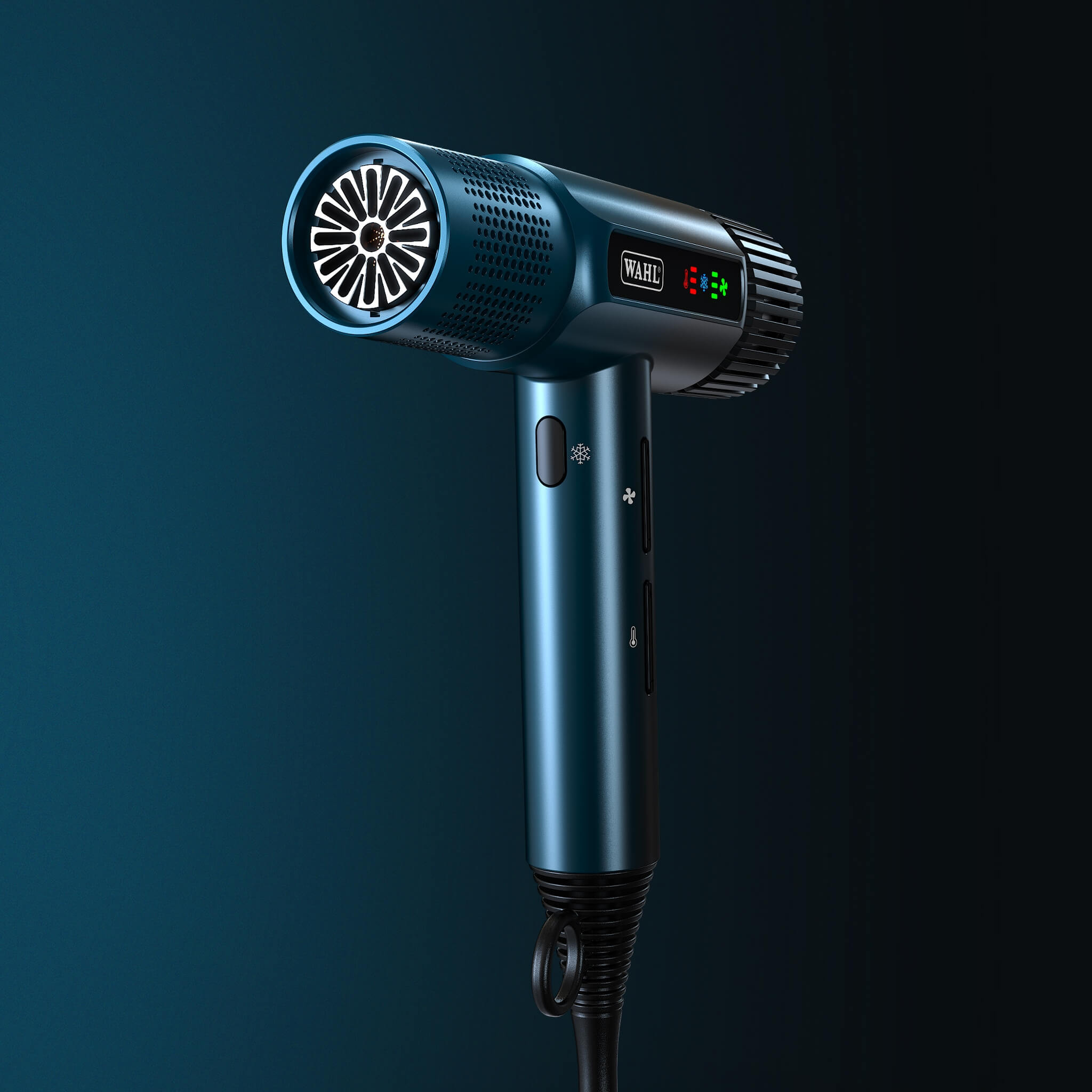 Vanquish Haartrockner, 1600W, Mitternachtsblau