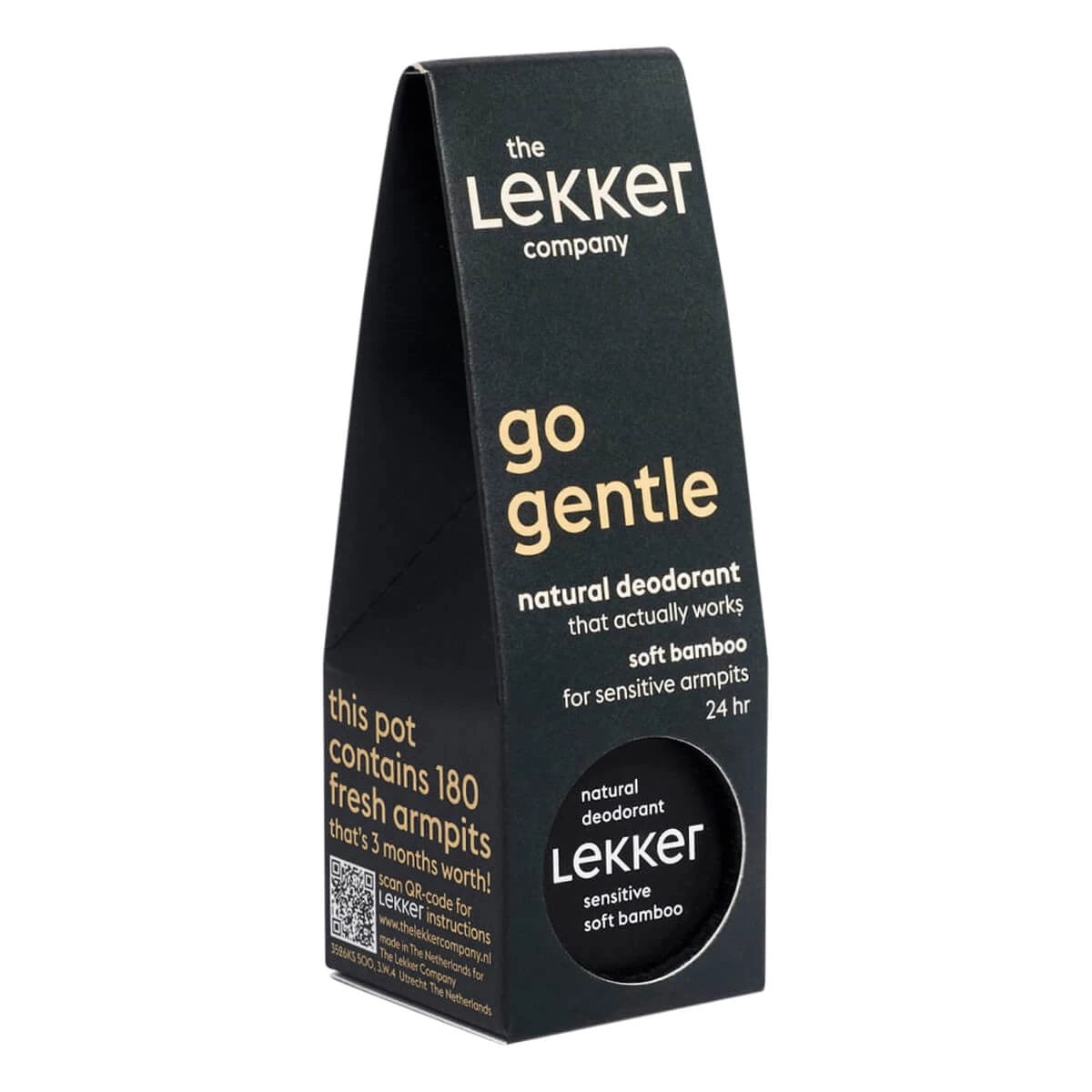 Deodorant Creme, Go Gentle - Sensitive, 30 g.