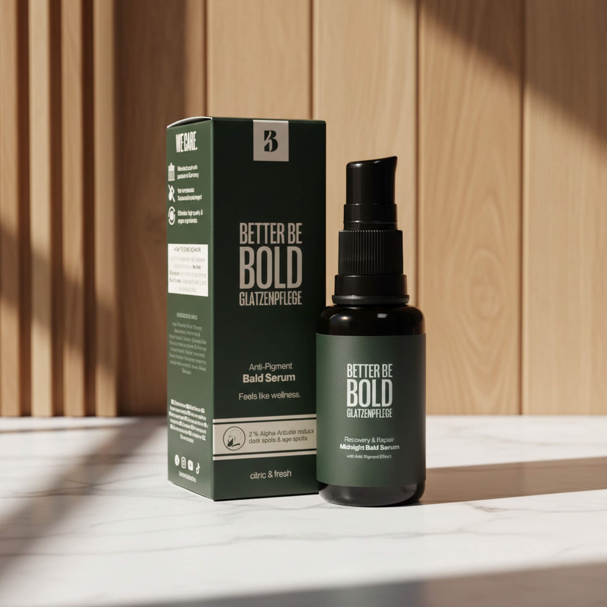 Midnight Recovery & Repair Glattenserum (0-6 mm.), 30 ml.