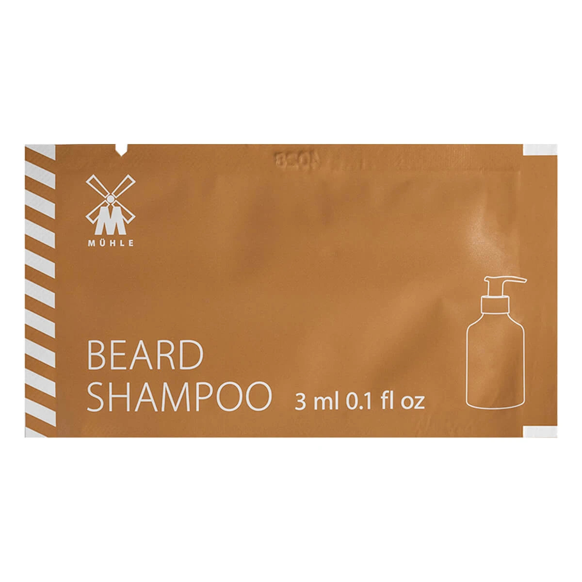 Bartshampoo, Probe, 3 ml.