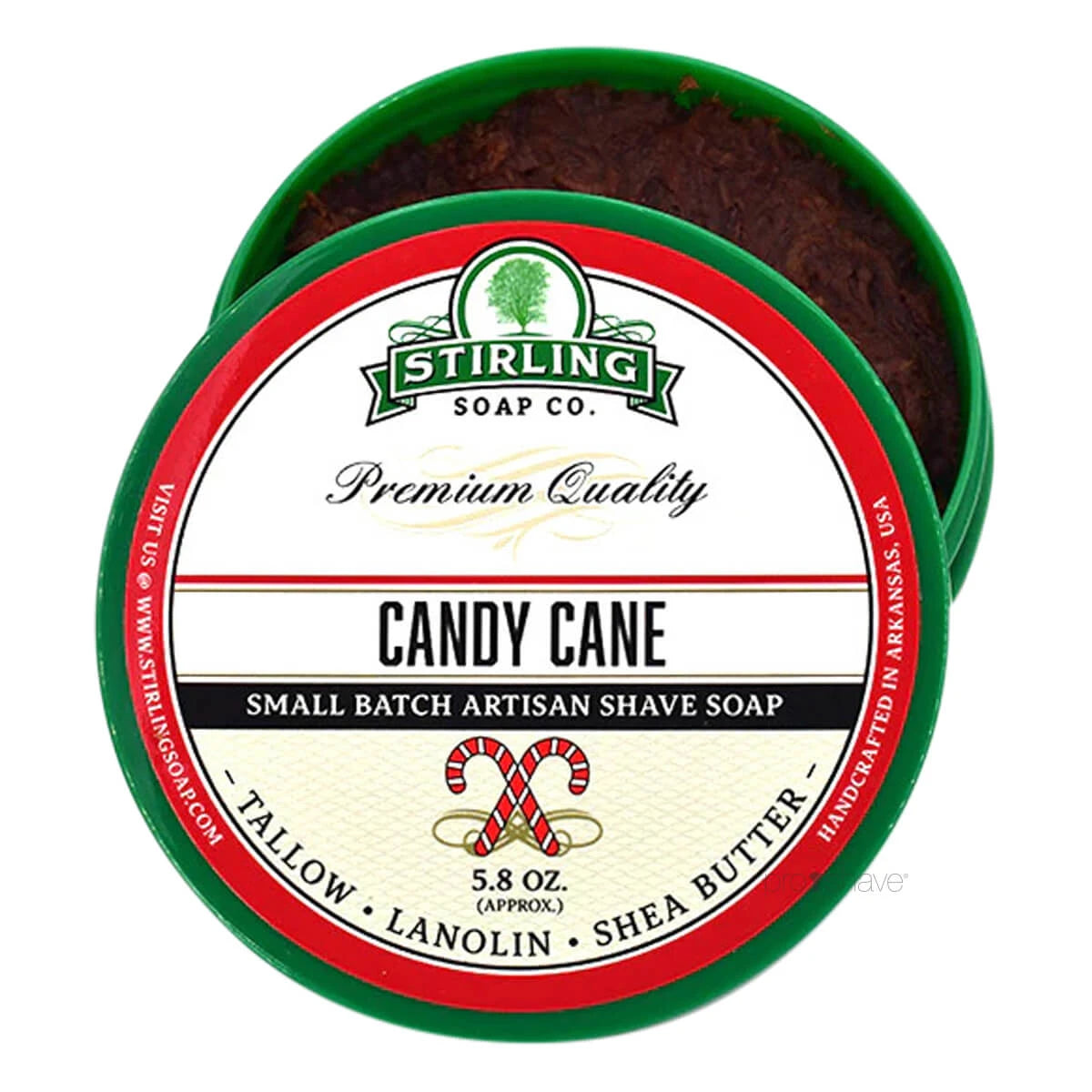 Rasierseife, Candy Cane, 170 ml.