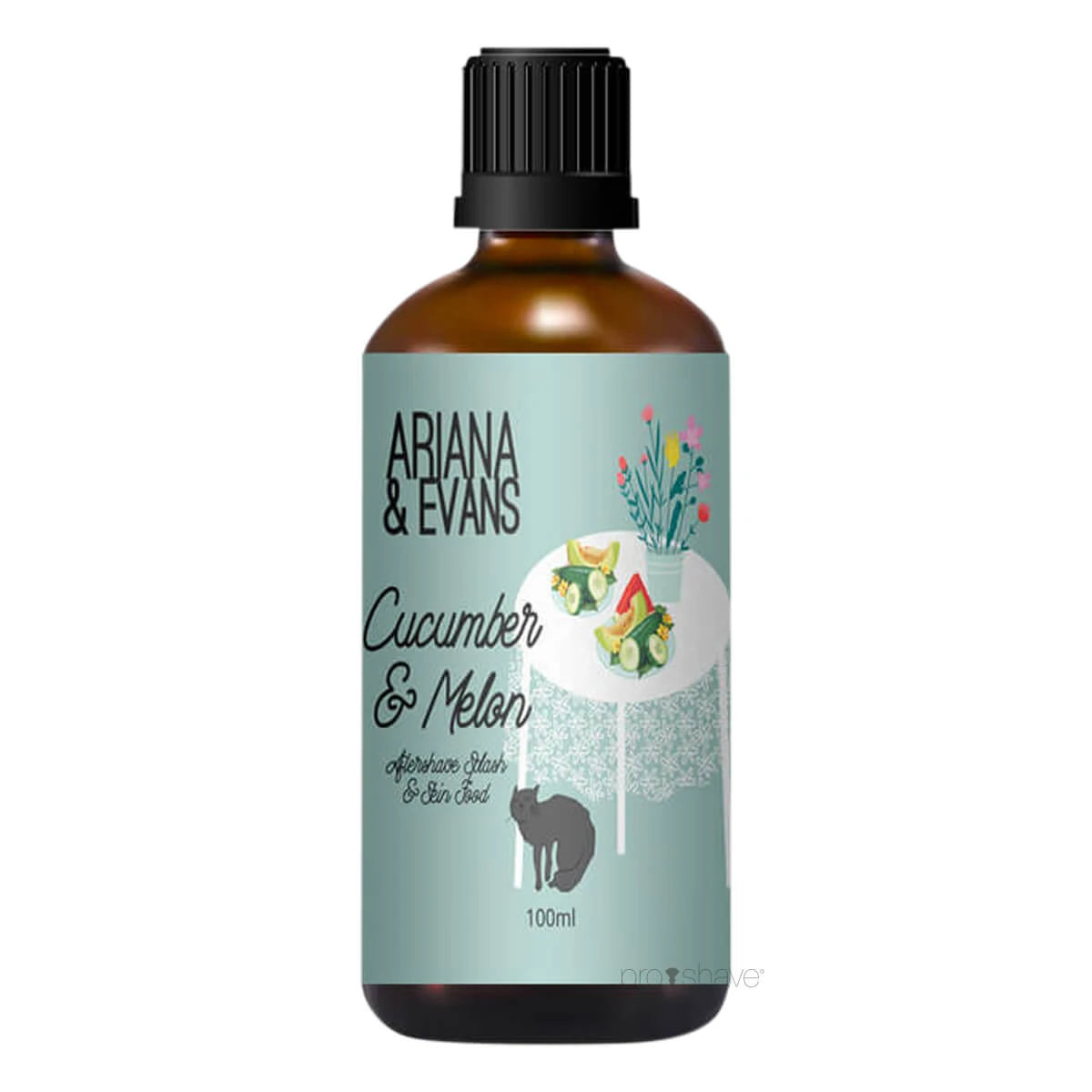 Aftershave, Gurke & Melone, 100 ml.