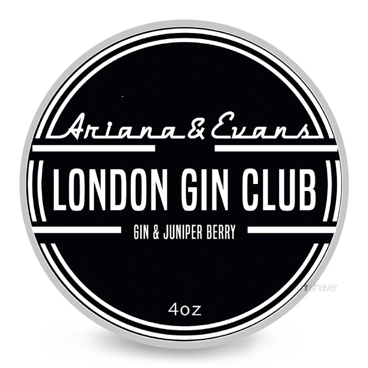 Rasierseife, London Gin Club, 118 ml.