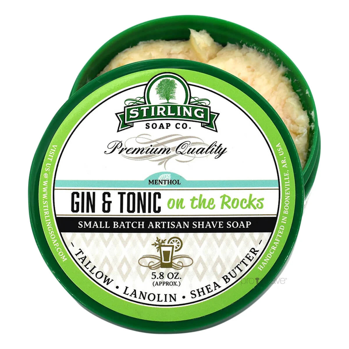 Rasierseife, Gin & Tonic on the Rocks, 170 ml.