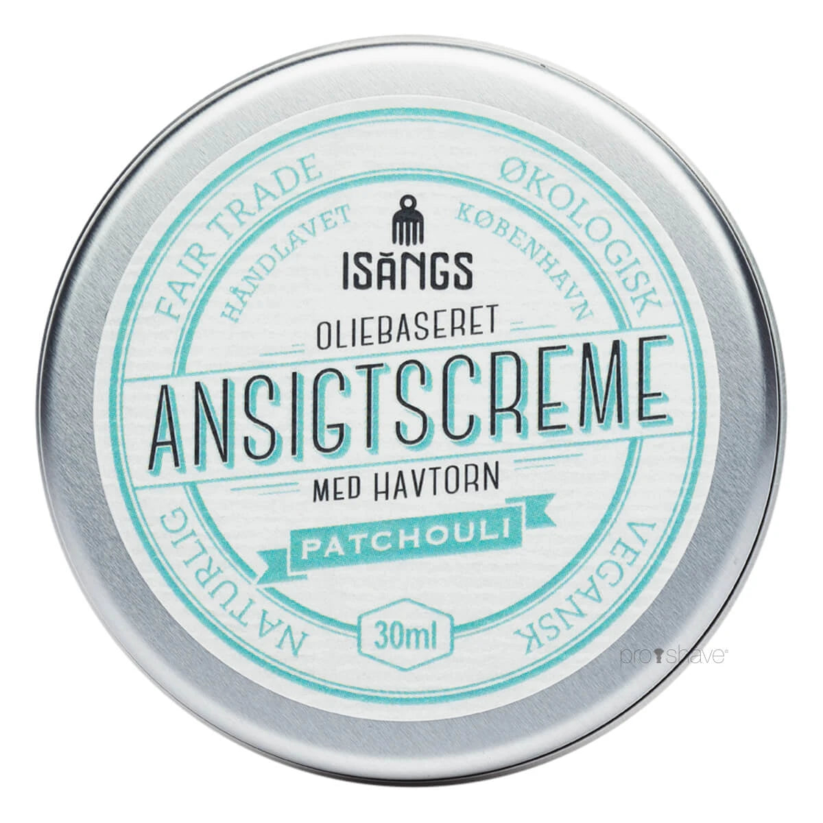 Gesichtscreme mit Sanddorn, Patchouli, 30 ml.
