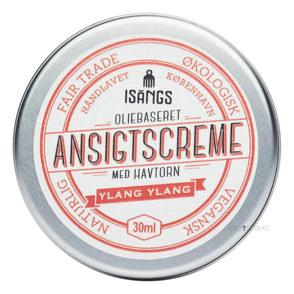 Gesichtscreme mit Sanddorn, Ylang Ylang, 30 ml.