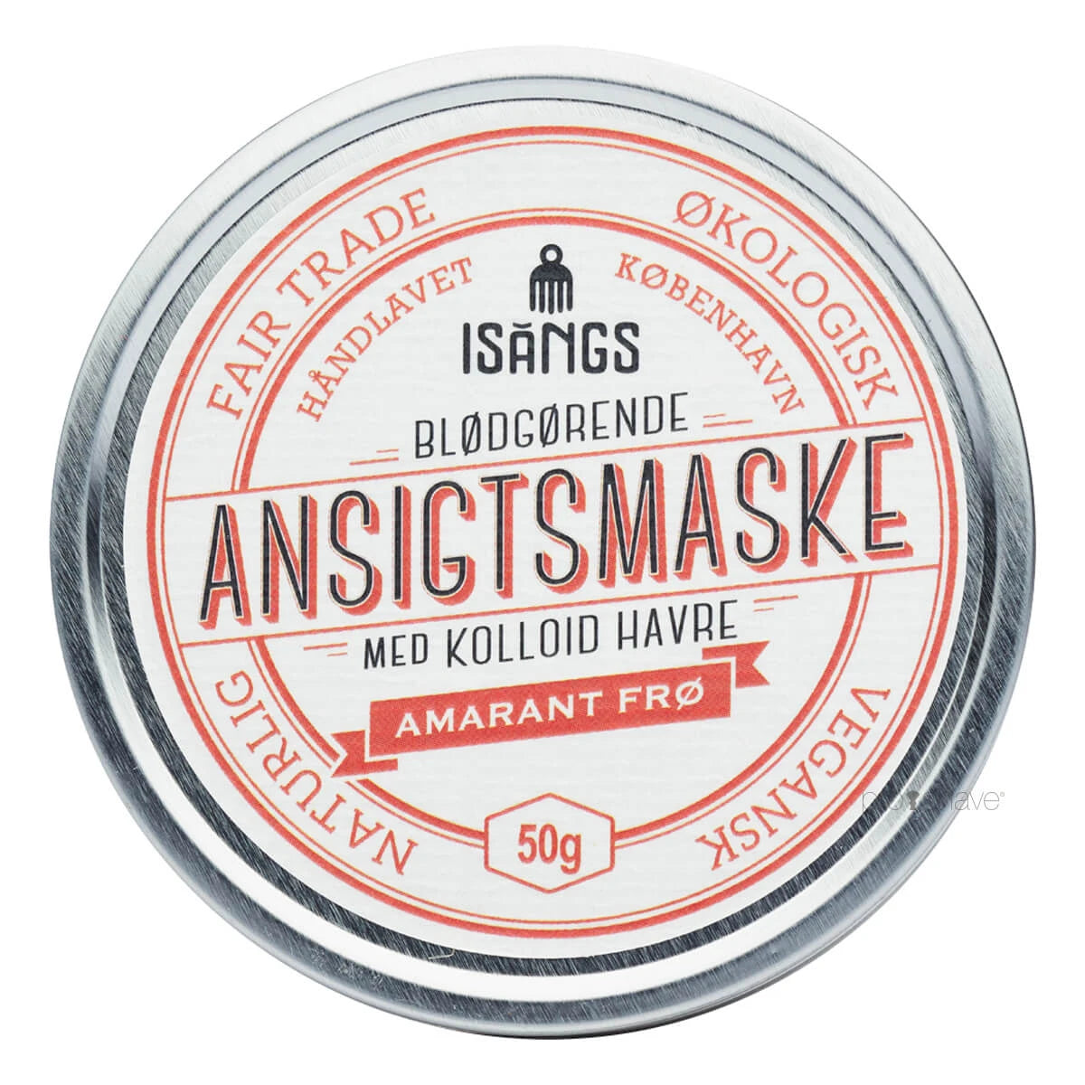 Erweichende Gesichtsmaske, parfümfrei, 50 gr.