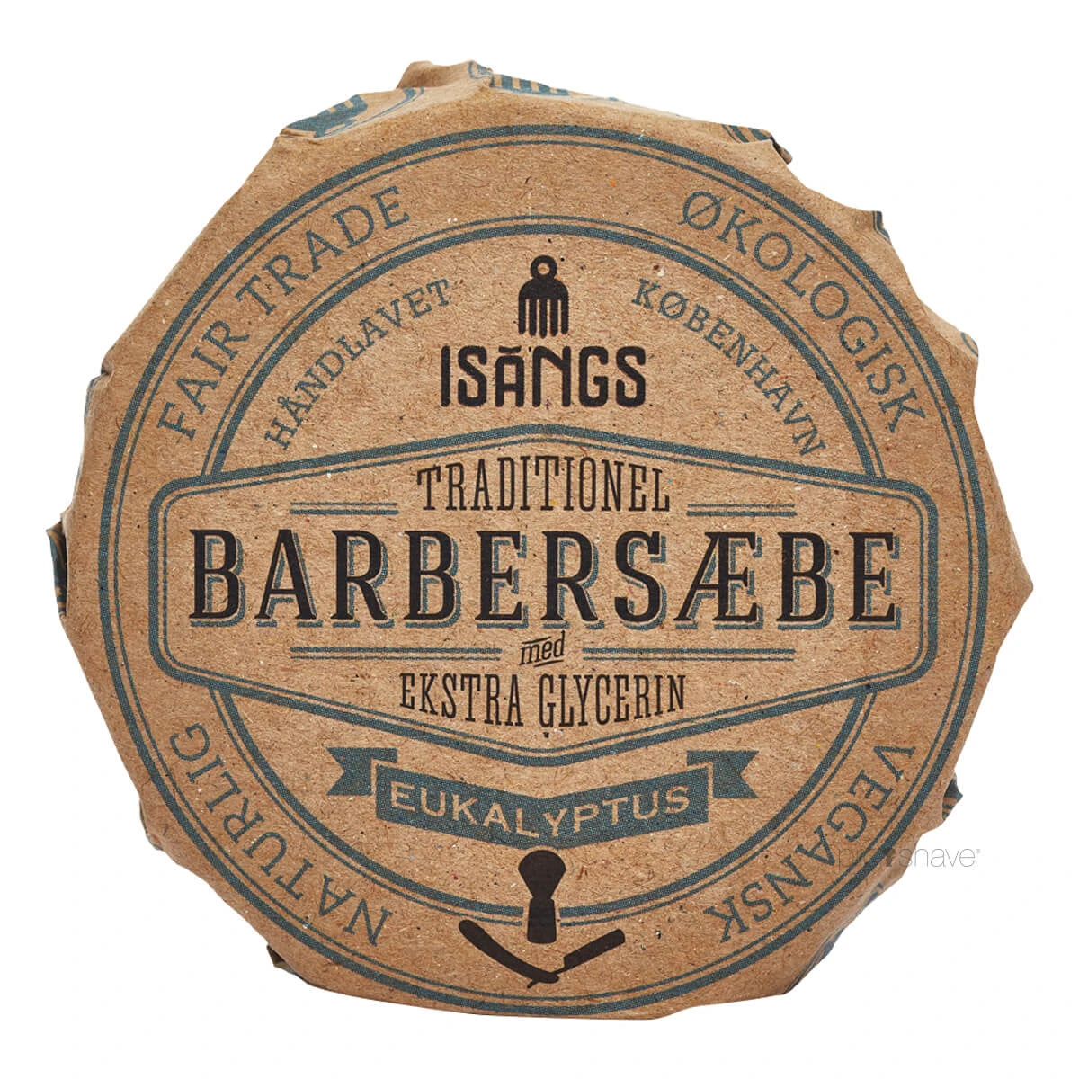 Traditionelle Rasierseife, Eukalyptus, 70 gr.