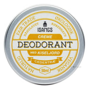 Creme Deodorant mit Kieselerde, Zedernholz, 50 ml.
