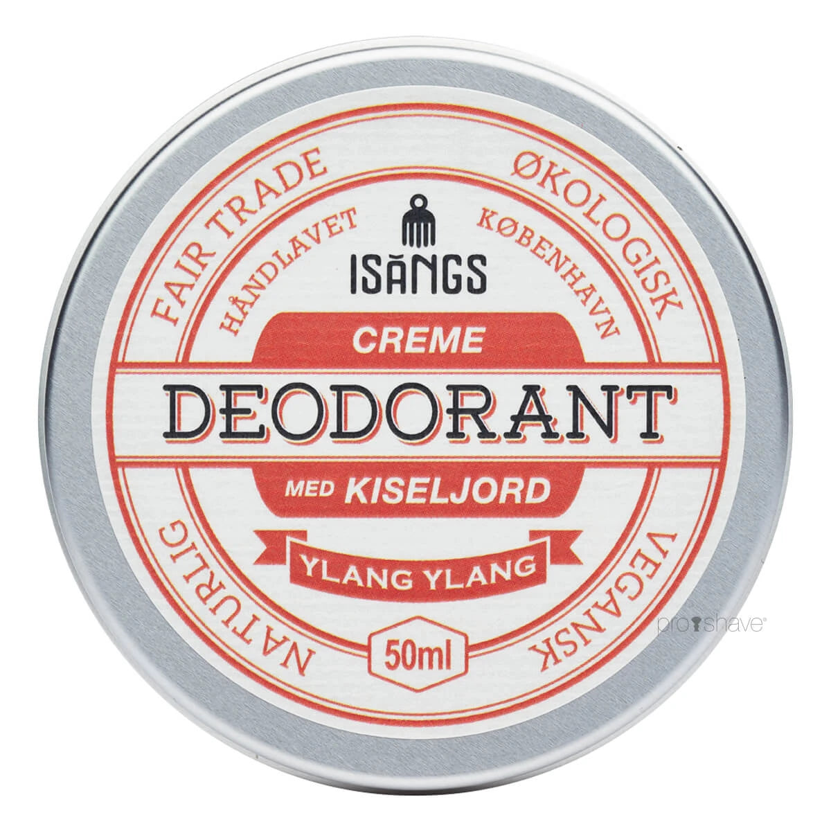 Creme Deodorant mit Kieselerde, Ylang Ylang, 50 ml.
