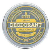 Creme Deodorant ohne Baking Soda, Zedernholz, 50 ml.