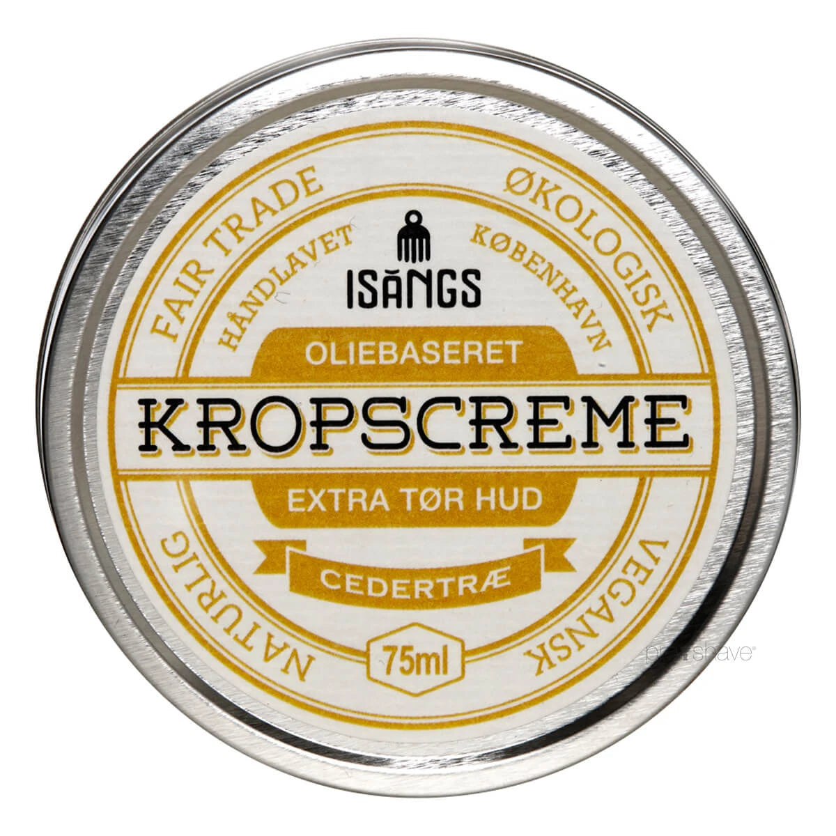 Körpercreme für extra trockene Haut, Zedernholz, 75 ml.